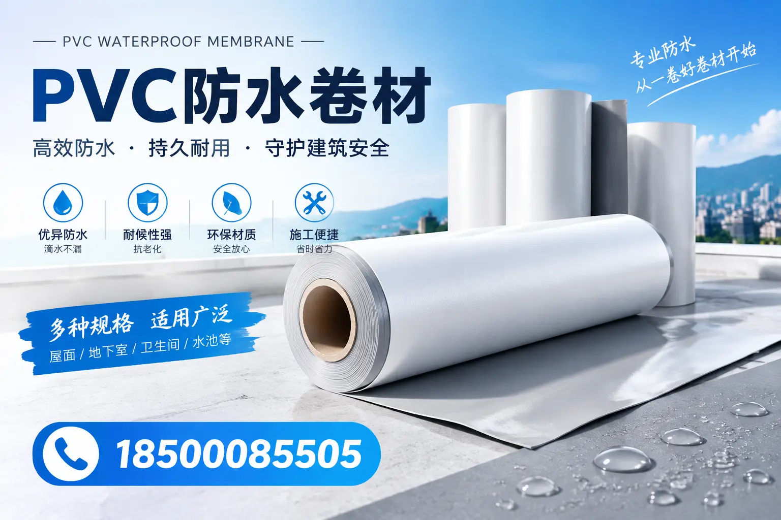如何选择适合的PVC防水卷材？专家为您解答肇庆的需求